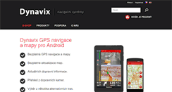 Desktop Screenshot of dynavix.cz