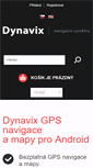 Mobile Screenshot of dynavix.cz